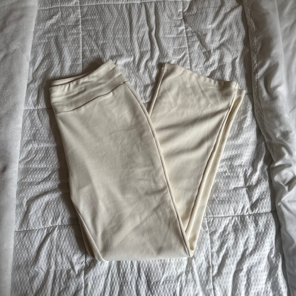 Cream Sweat Pants - Picture 2 of 2